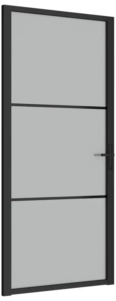 Межкомнатная дверь vidaXL 350554 930mm (Black/Matte) - 2