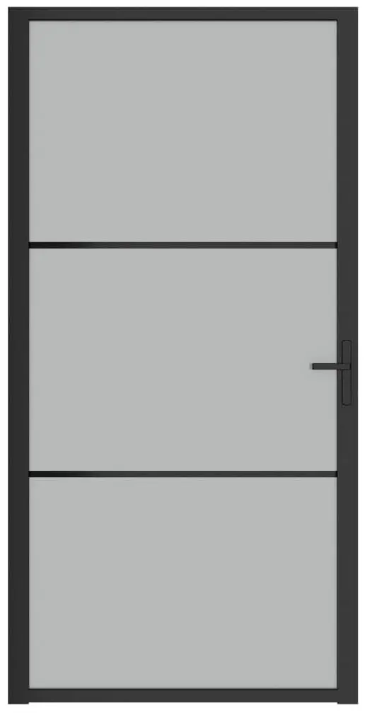 Usa de interior vidaXL 350555 1025mm (Black/Frosted)