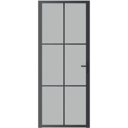 Usa de interior vidaXL 350557 830mm (Black/Matte)