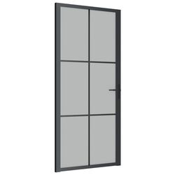 Межкомнатная дверь vidaXL 350558 930mm (Black/Matte) Thumb