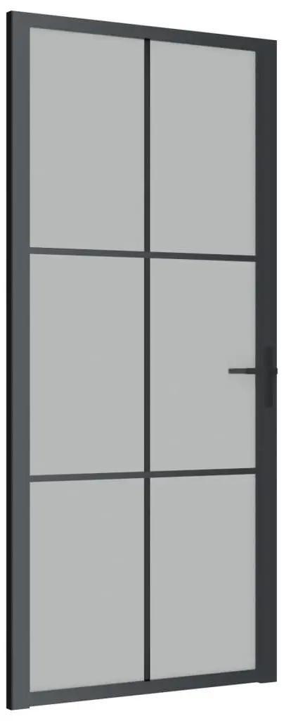 Межкомнатная дверь vidaXL 350558 930mm (Black/Matte) - 2