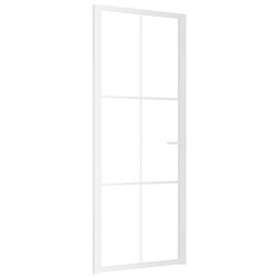 Usa de interior vidaXL 350573 830mm (White/Transparent) Thumb