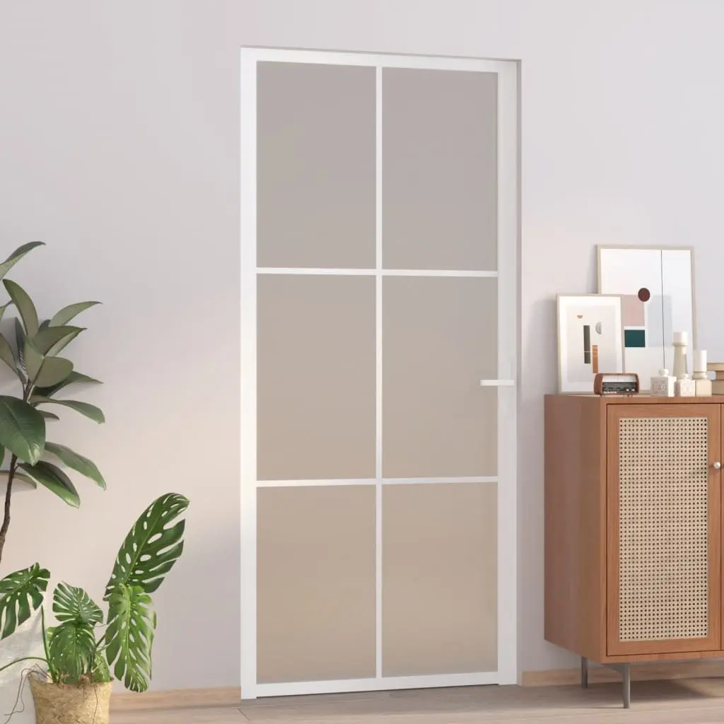 Usa de interior vidaXL 350582 930mm (White/Matte) - 5
