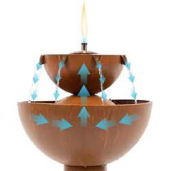 Fantana decorativa Blumfeldt Hadrian (Brown) Thumb
