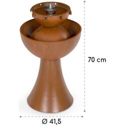 Fantana decorativa Blumfeldt Hadrian (Brown) Thumb