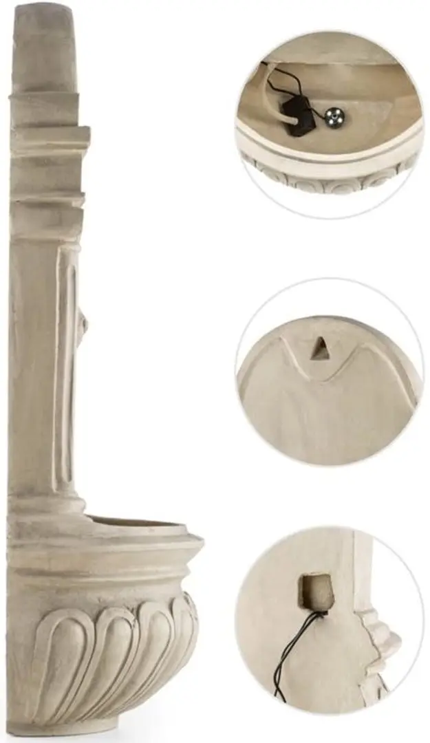 Fantana decorativa Blumfeldt Lowenstein (Grey) - 4