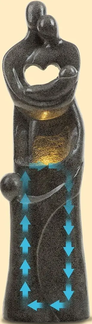 Fantana decorativa Blumfeldt Sagrada Familia (Black) - 2