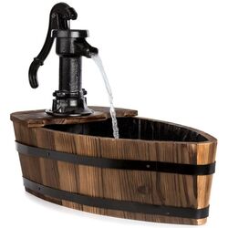 Fantana decorativa Blumfeldt Starnberg (Black/Wood)