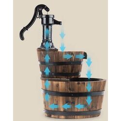 Cascada decorativa Blumfeldt Cascada Doble (Brown/Black) Thumb