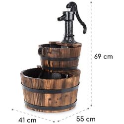 Cascada decorativa Blumfeldt Cascada Doble (Brown/Black) Thumb