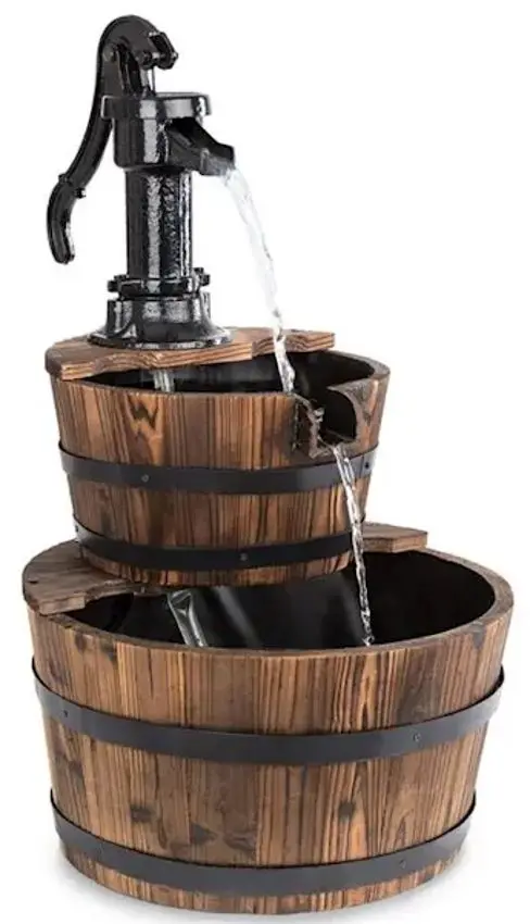 Cascada decorativa Blumfeldt Cascada Doble (Brown/Black)