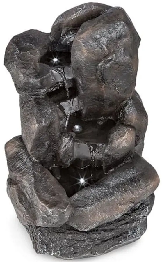 Cascada decorativa Blumfeldt Felsquell (Dark Grey) - 3