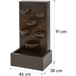 Cascada decorativa Blumfeldt Montpellier (Brown) Thumb