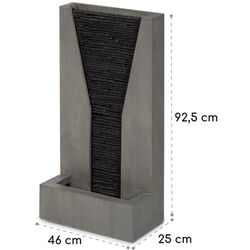 Cascada decorativa Blumfeldt Riverrun (Grey) Thumb