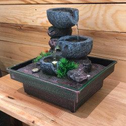 Cascada decorativa Pajoma Floating Stones (Grey/Brown) Thumb