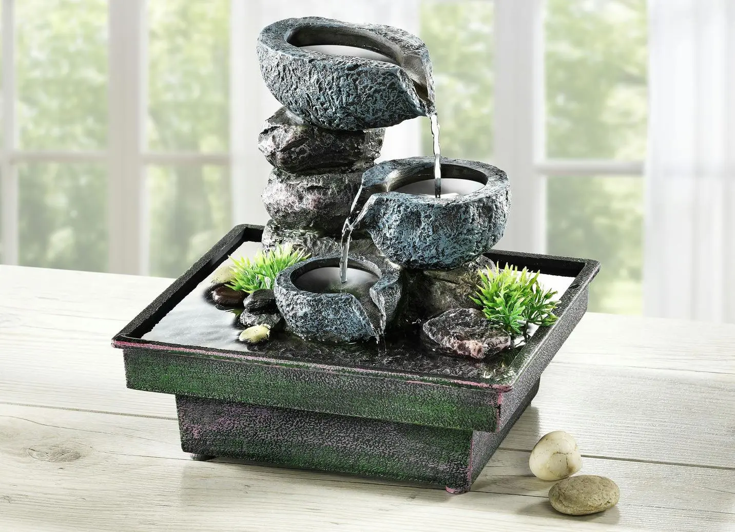 Cascada decorativa Pajoma Floating Stones (Grey/Brown)