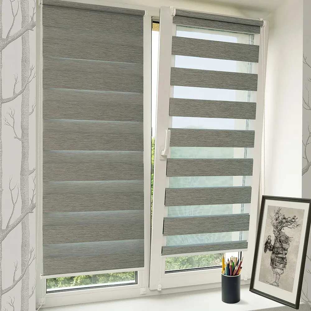 Рулонная штора Delfa Mini Blackout СРШ-01МК 41106 43х160cm (Quartz)