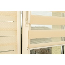 Рулонная штора Delfa Mini Blackout СРШ-01МК 41106 52х160cm (Beige) Thumb