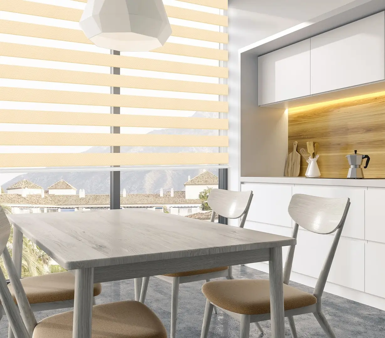 Рулонная штора Delfa Mini Blackout СРШ-01МК 41106 57х160cm (Beige)