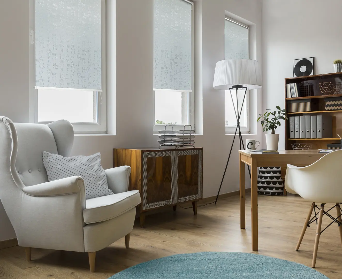 Jaluzele rulou Delfa Mini Premium СРШ-01МП 75104 68x170cm (Grey) - 4