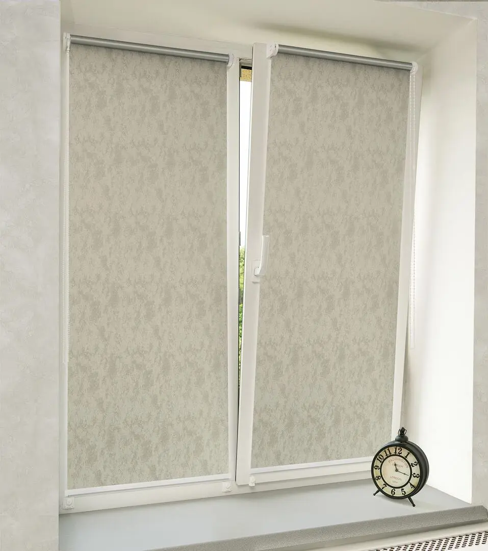 Рулонная штора Delfa Mini Premium СРШ-01МП 77014 81x170cm (Grey)