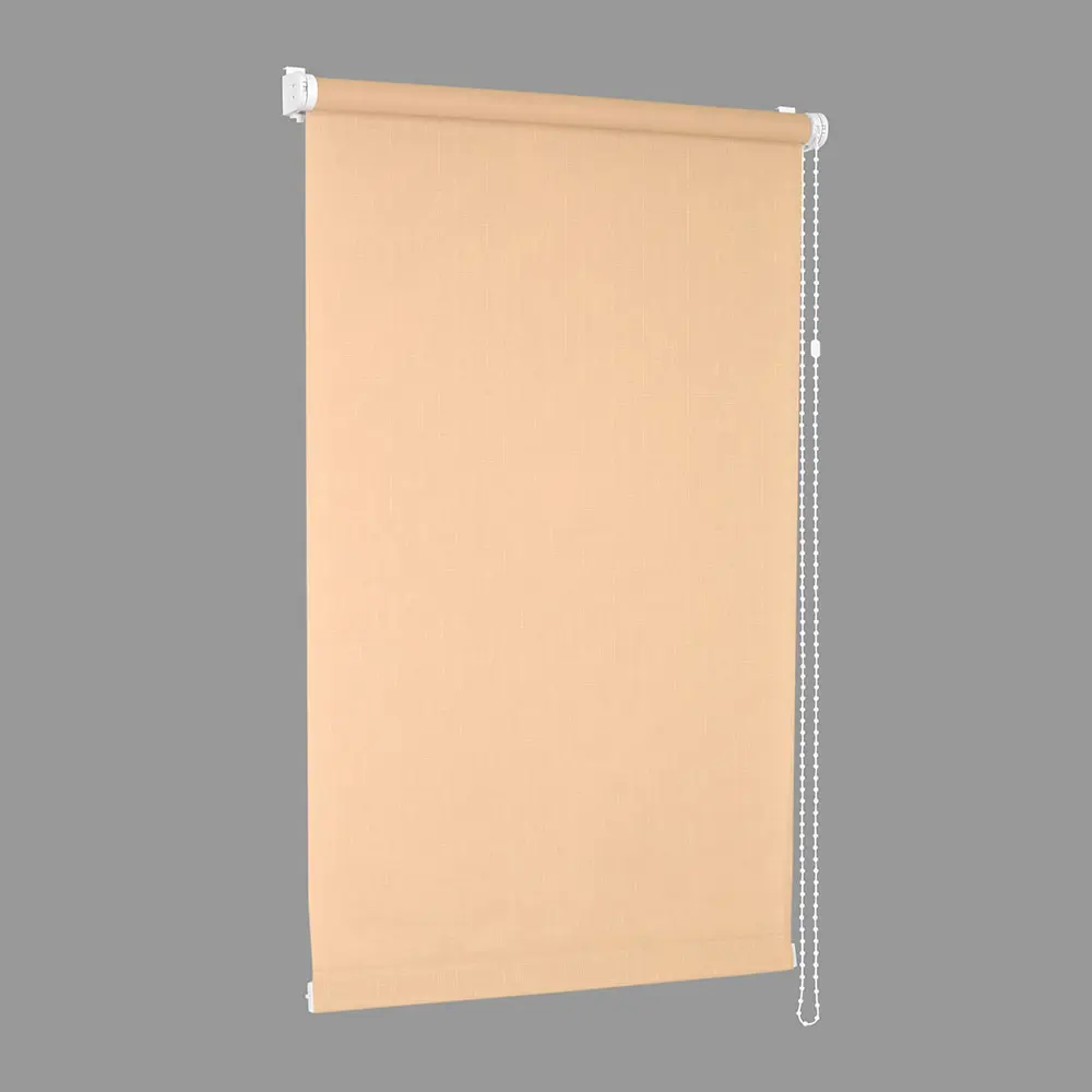 Рулонная штора Delfa Mini СРШ-01М 2070 140x160cm (Apricot)