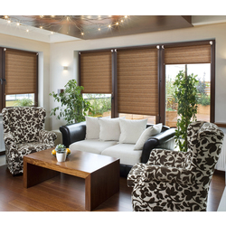 Рулонная штора Delfa Mini СРШ-01М 2302 68х170cm (Walnut) Thumb