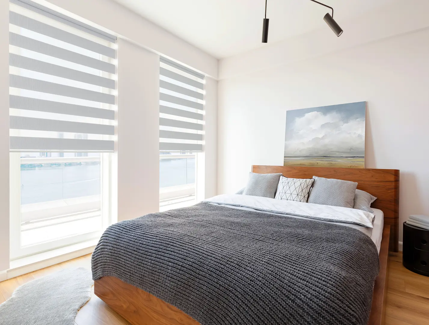 Рулонная штора Delfa Mini СРШ-01МК 40605 48х160cm (Grey)