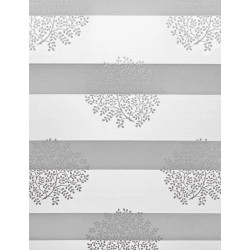 Рулонная штора Delfa Mini СРШ-01МК 44802 68x160cm (White/Silver) Thumb