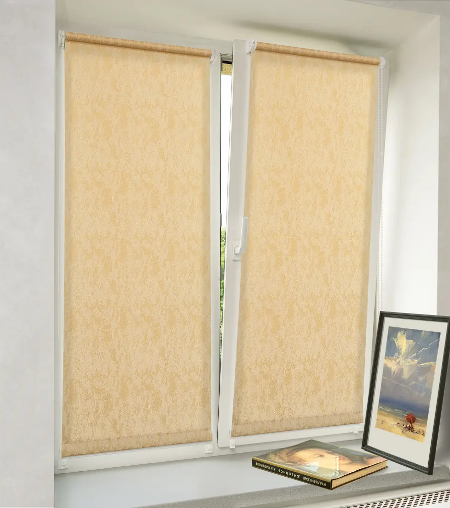 Jaluzele rulou Delfa Mini СРШ-01МП 27012 73x170cm (Beige)