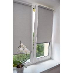 Рулонная штора Delfa Premium Pontos СРШ-01МП 322701 62x170cm (Grey) Thumb