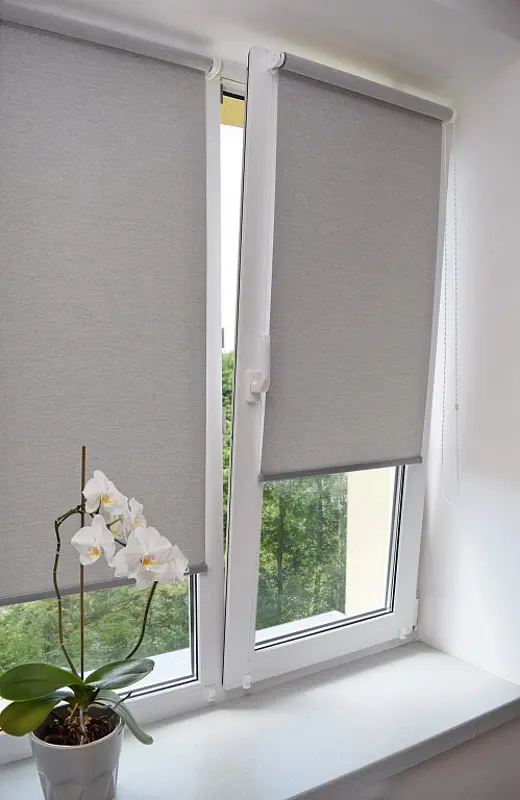 Рулонная штора Delfa Premium Pontos СРШ-01МП 322701 68x170cm (Grey) - 6