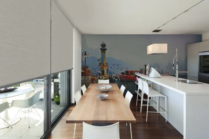 Рулонная штора Delfa Premium Pontos СРШ-01МП 322701 73x170cm (Grey) - 4