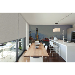 Рулонная штора Delfa Premium Pontos СРШ-01МП 322701 95x170cm (Grey) Thumb