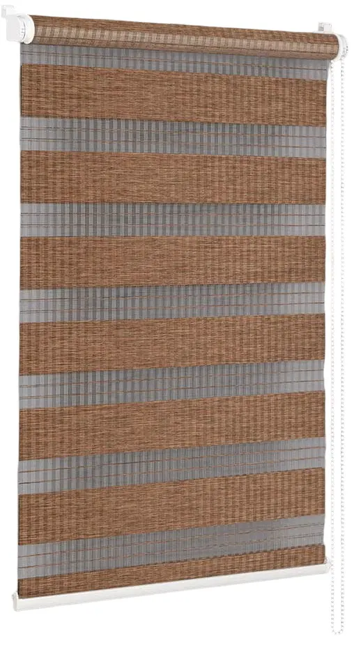 Рулонная штора день-ночь Delfa Mini СРШ-01МД 42905 62х160cm (Mocha)