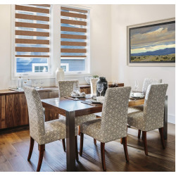 Рулонная штора день-ночь Delfa Mini СРШ-01МД 42905 68х160cm (Mocha) Thumb