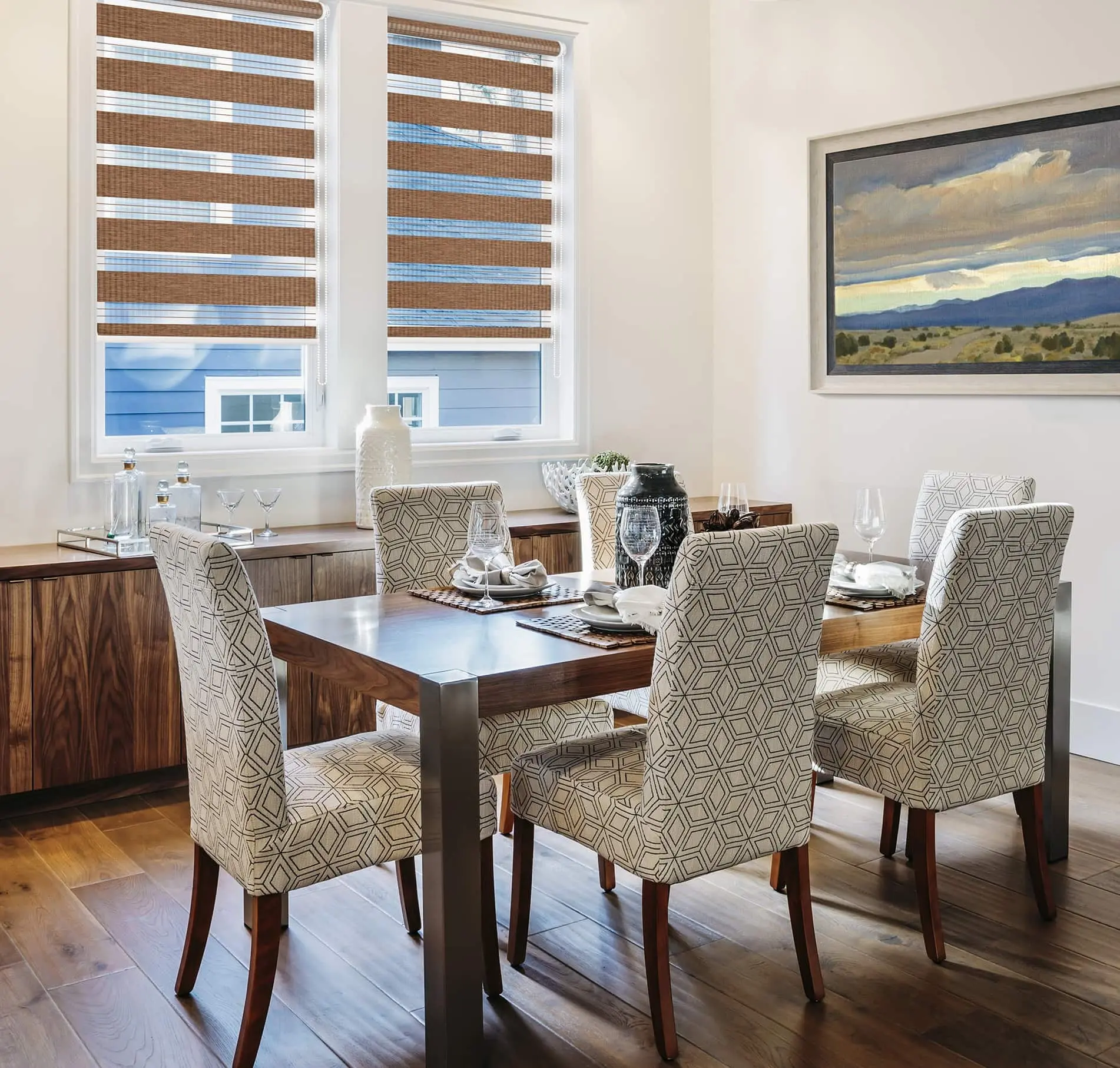 Рулонная штора день-ночь Delfa Mini СРШ-01МД 42905 68х160cm (Mocha)