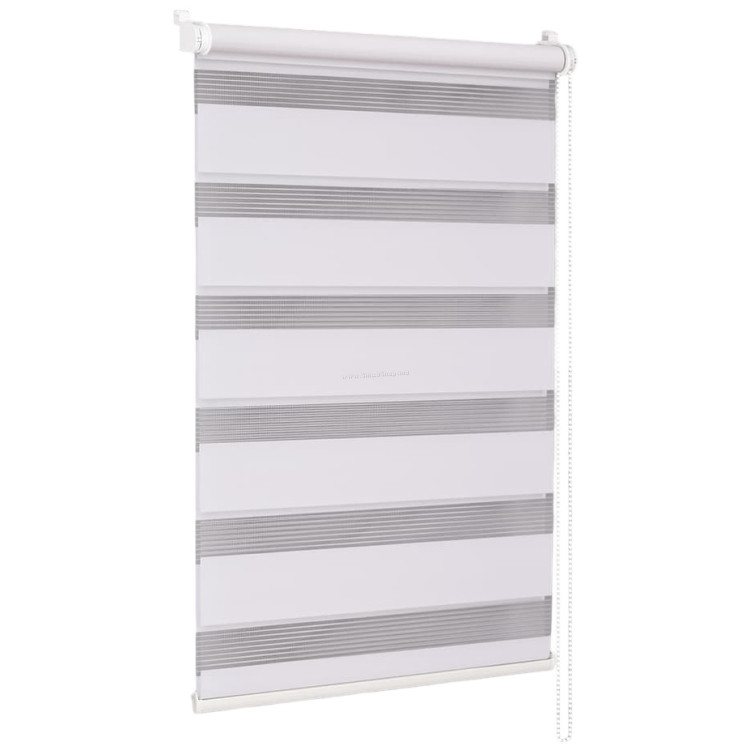 Jaluzele rulou zi-noapte Delfa Mini СРШ-01МК 41017 43х160cm (White)