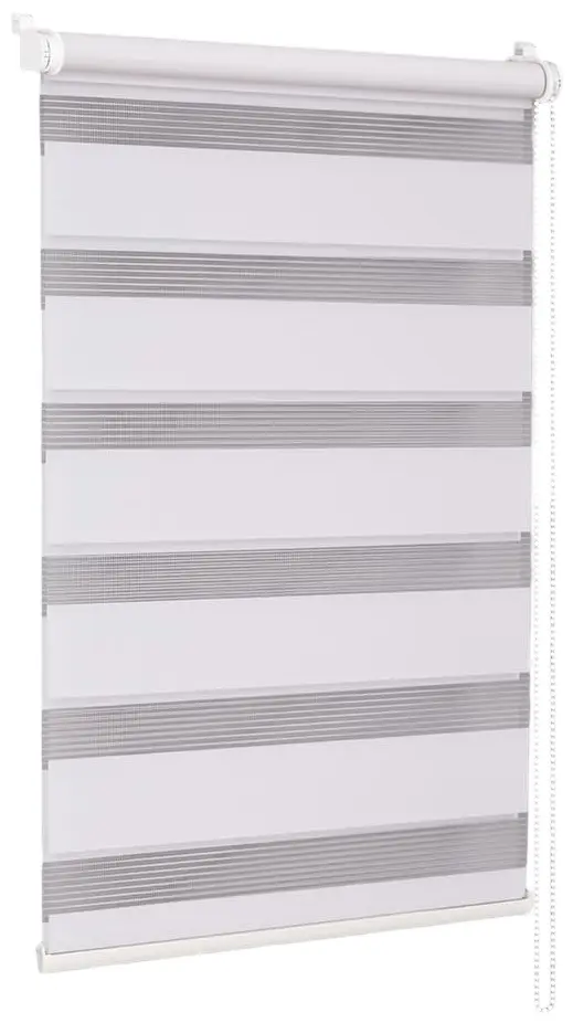 Рулонная штора день-ночь Delfa Mini СРШ-01МК 41017 43х160cm (White)