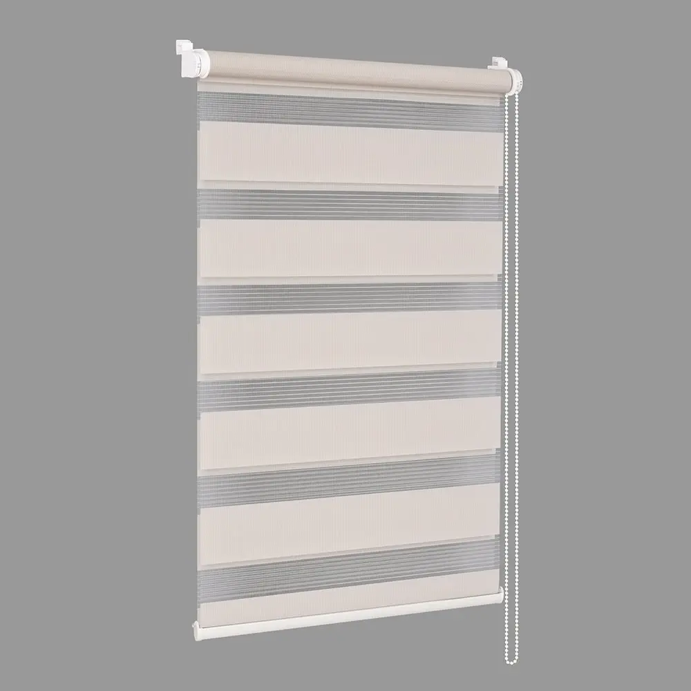 Jaluzele rulou zi-noapte Delfa Mini СРШ-01МК 41021 81х160cm (Beige)