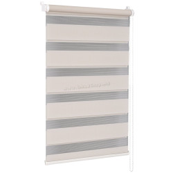 Jaluzele rulou zi-noapte Delfa Mini СРШ-01МК 41021 81х160cm (Beige) Thumb