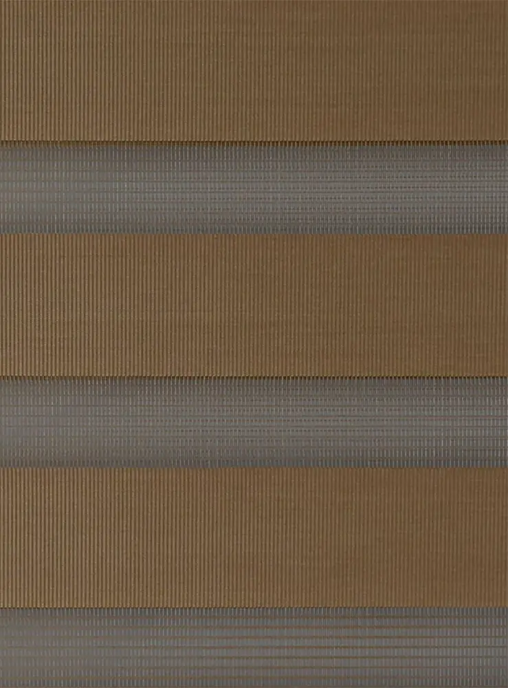 Рулонная штора день-ночь Delfa Mini СРШ-01МК 41025 34х160cm (Chocolate) - 2