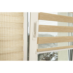 Рулонная штора день-ночь Delfa Mini СРШ-01МК 42903 43х160cm (Golden Sand) Thumb