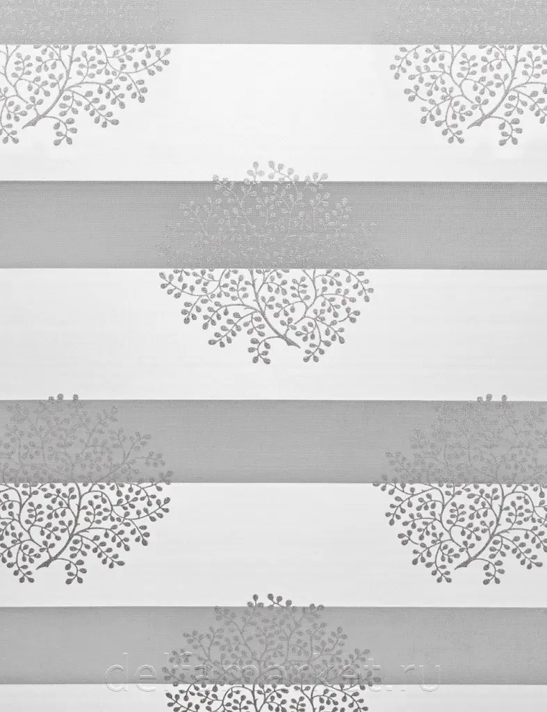 Рулонная штора день-ночь Delfa Mini СРШ-01МК 44802 73х160cm (White/Silver)