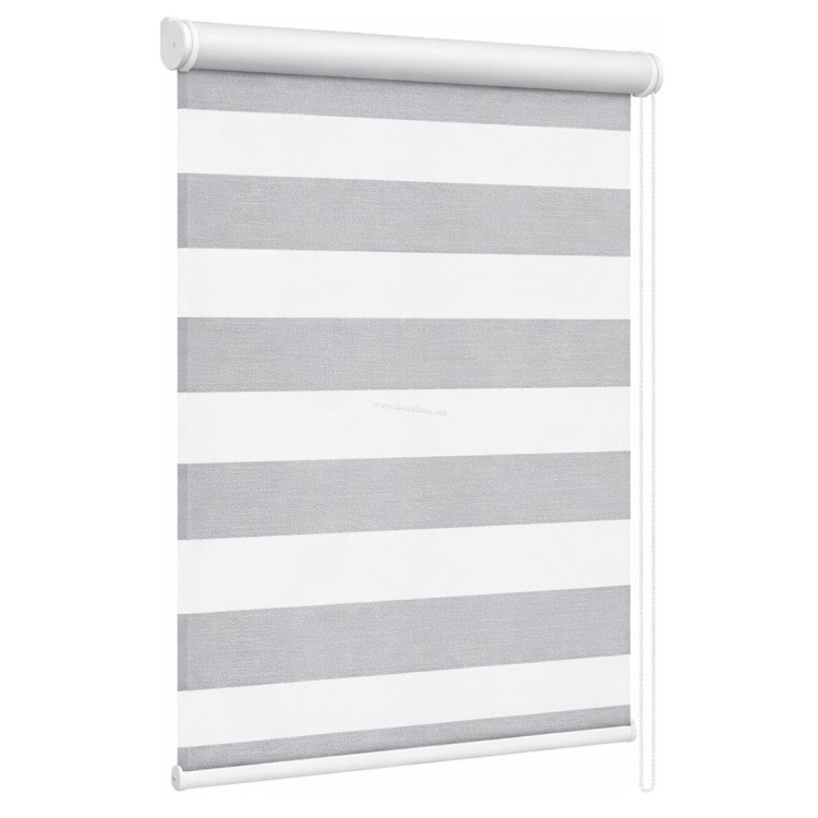 Jaluzele rulou zi-noapte Delfa Mini СРШ-01МKT 4704 62x160cm (Grey)