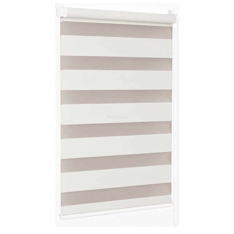 Jaluzele rulou zi-noapte Delfa Mini СРШ-01МKT 4705 57х160cm (Quartz)