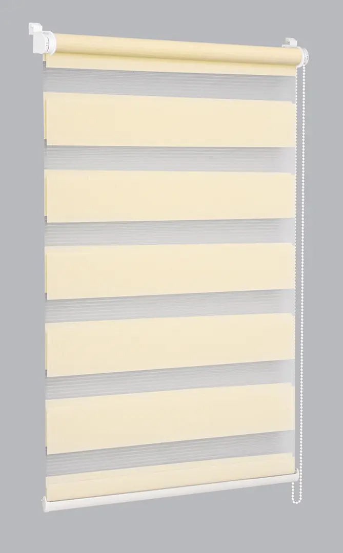 Рулонная штора день-ночь Delfa Mini СРШ-40603 48x160 (Beige)