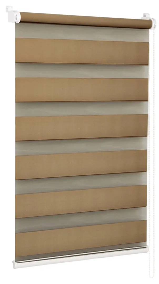 Jaluzele rulou zi-noapte Delfa Mini СРШ-45806 52x160 (Cappuccino)