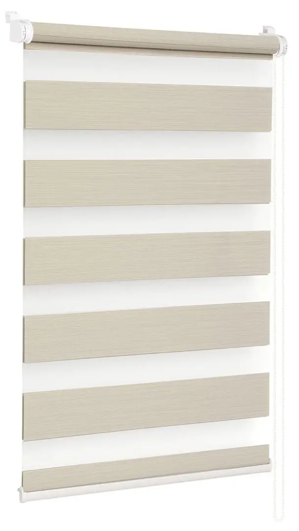 Jaluzele rulou zi-noapte Delfa Mini СРШ-45904 43x160 (Sand)