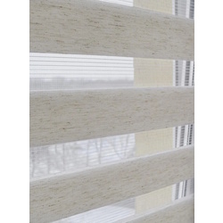 Рулонная штора день-ночь Delfa Natur Mini СРШ-01МК 408 43x160 (Beige) Thumb